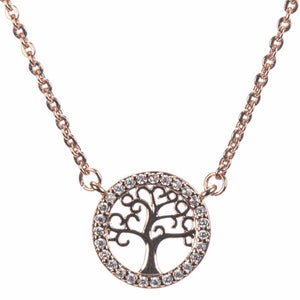 Tree of Life Pendant (Rose Gold)