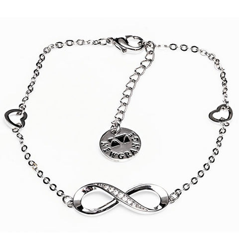 NEWGRANGE LIVING SILVER INFINTIY BRACELET