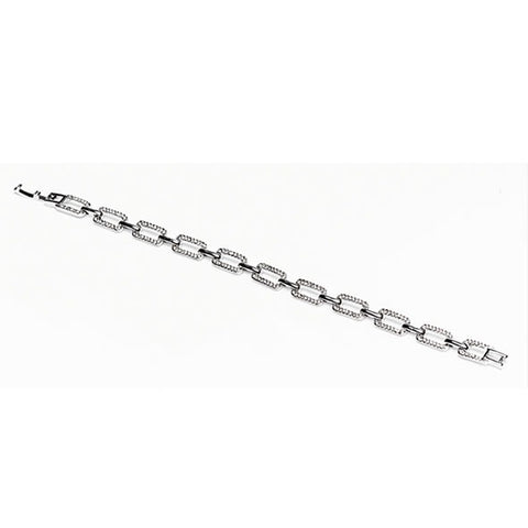 NEWGRANGE LIVING SILVER DIAMOND BRACELET