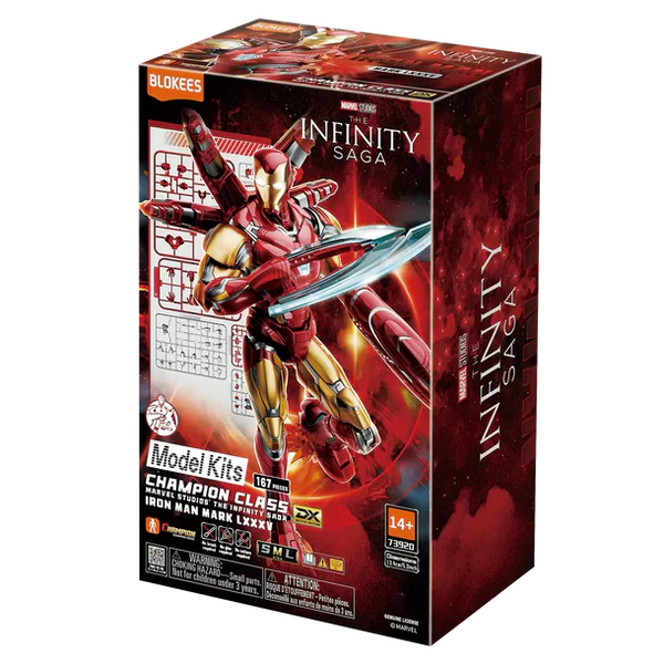 MARVEL HEROES IRON MAN CHMPION CLASS MK8