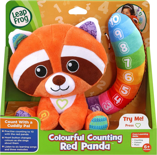 LEAP FROG COLOURFUL COUNTING RED PANDA