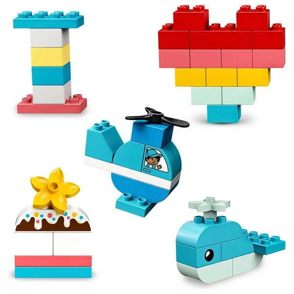 LEGO DUPLO HEART BOX BUILDING SET
