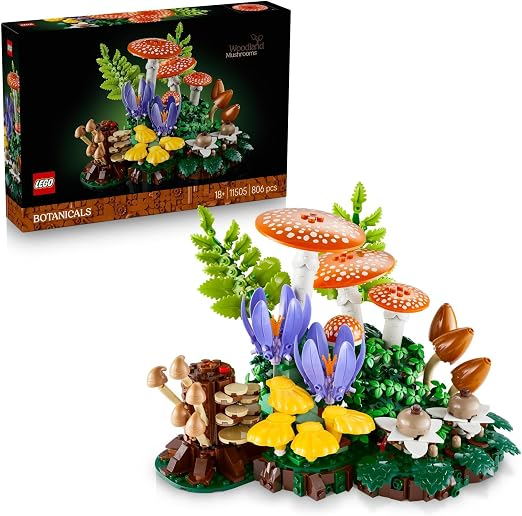 LEGO WOODLANDS MUSHROOMS BOTANICALS