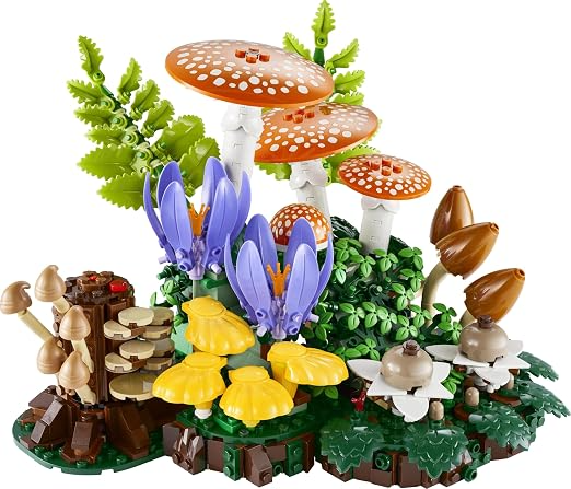 LEGO WOODLANDS MUSHROOMS BOTANICALS