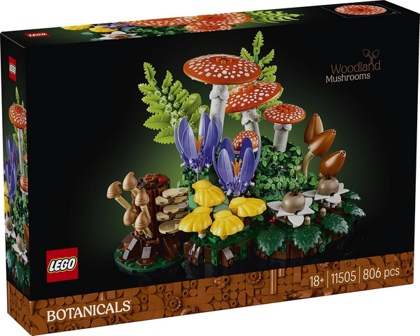 LEGO WOODLANDS MUSHROOMS BOTANICALS