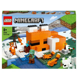 LEGO MINECRAFT THE FOX LODGE HOUSE ANIMALS TOY