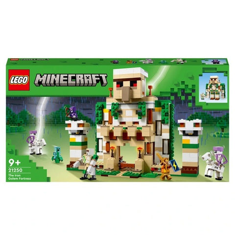 MINECRAFT THE IRON GOLEM FORTRESS 2-IN-1 CASTLE PLAYSET