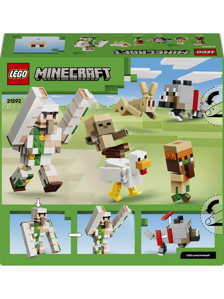 CHICKEN JOCKEY DESERT ATTACK - MINECRAFT
