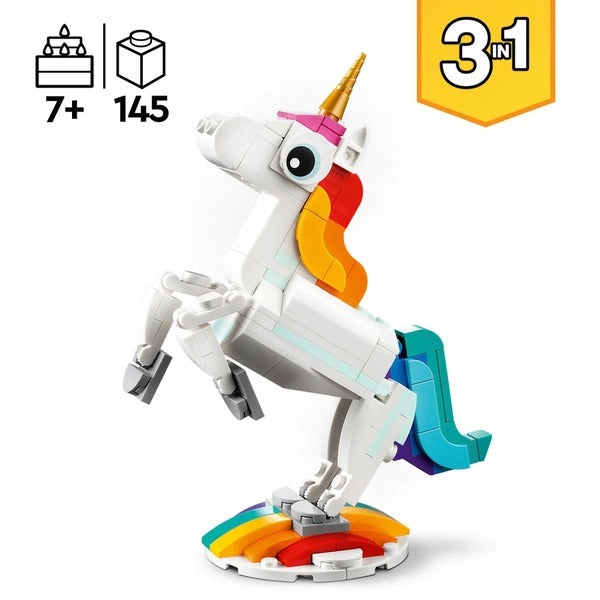 LEGO CREATOR 3-IN-1 MAGICAL UNICORN