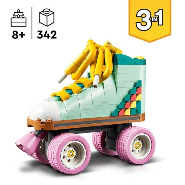 LEGO CREATOR 3-IN-1 RETRO ROLLER SKATE