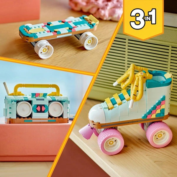 LEGO CREATOR 3-IN-1 RETRO ROLLER SKATE