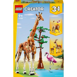 LEGO CREATOR 3-IN-1 WILD SAFARI ANIMALS