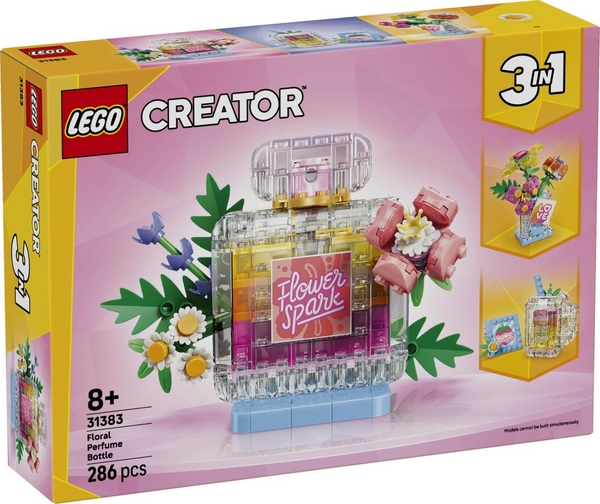 LEGO FLORAL DECOR PERFUME BOTTLE