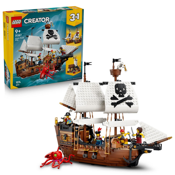 LEGO CREATOR ICONIC PIRATE SHIP
