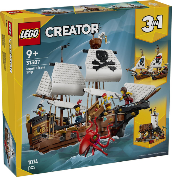 LEGO CREATOR ICONIC PIRATE SHIP