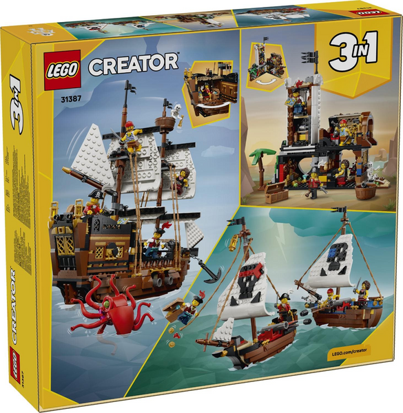 LEGO CREATOR ICONIC PIRATE SHIP