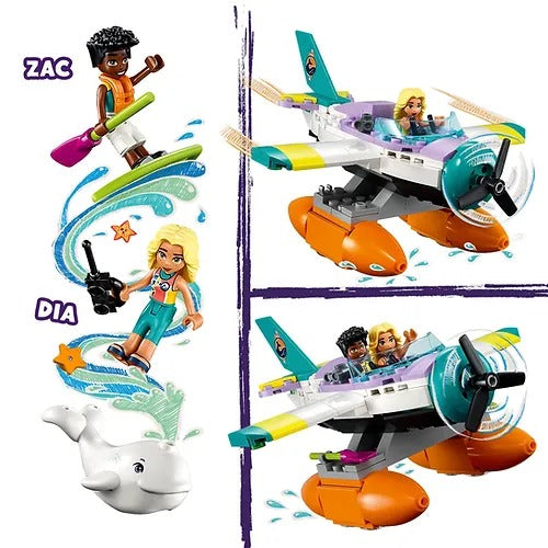 LEGO FRIENDS SEA RESCUE PLANE