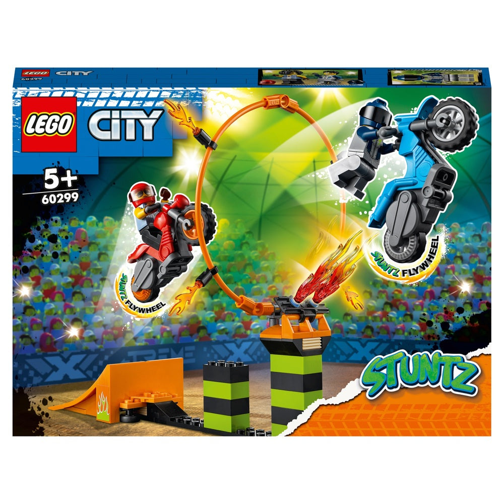 LO60299 LEGO CITY STUNTZ STUNT COMPETITION SET WITH MOTORBIKE RACERS