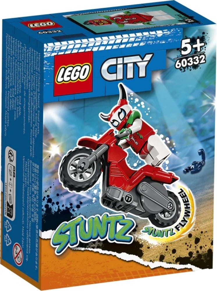 LO60332 LEGO CITY RECKLESS SCORPION STUNT BIKE