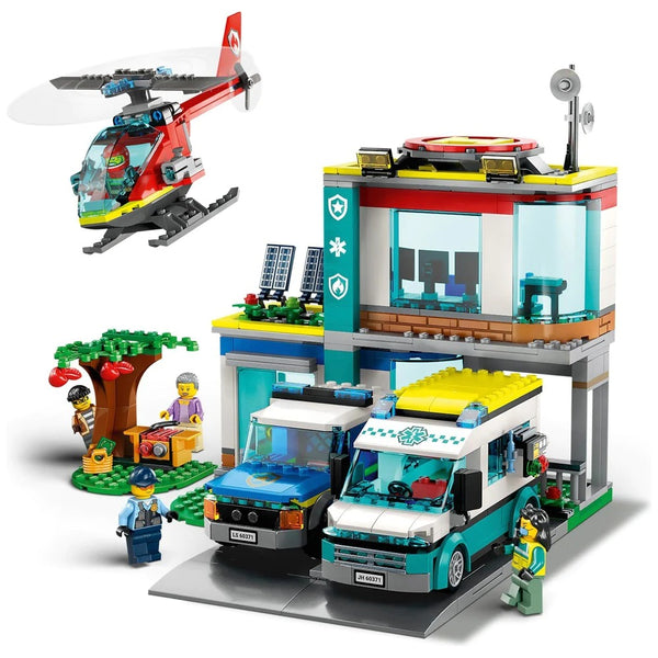 LEGO CITY EMERGENCY VEHICLES HEADQUARTERS