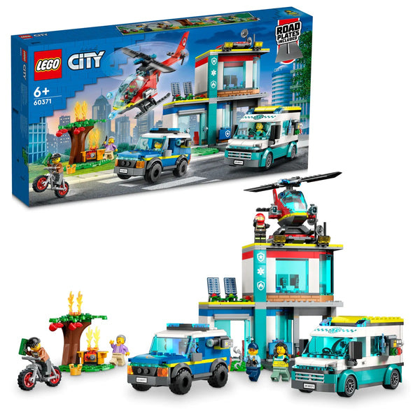 LEGO CITY EMERGENCY VEHICLES HEADQUARTERS