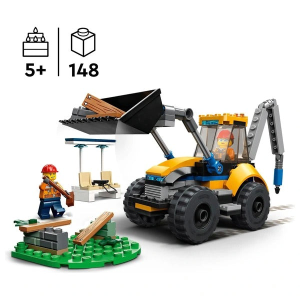 LEGO CITY CONSTRUCTION DIGGER AND EXCAVATOR SET