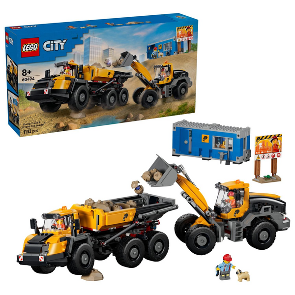 DUMP TRUCK & FRONT END LOADER