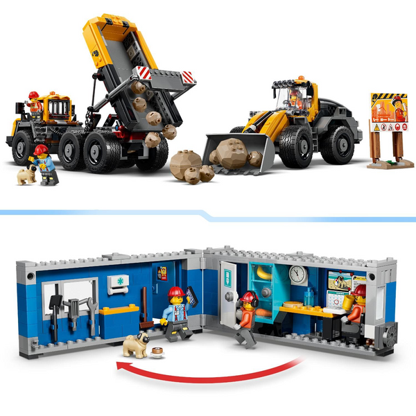 DUMP TRUCK & FRONT END LOADER