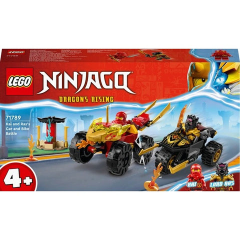 LEGO NINJAGO KAI & RAS'S CAR AND BIKE BATTLE