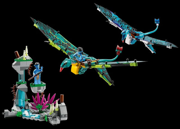 LEGO AVATAR JAKE & NEYTIRIS FIRST BANSHEE FIGHT