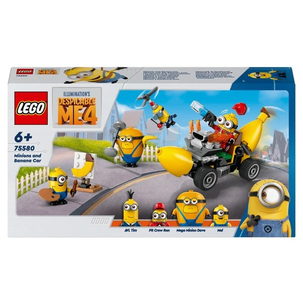 LEGO DESPICABLE ME MINIONS & BANANA CAR