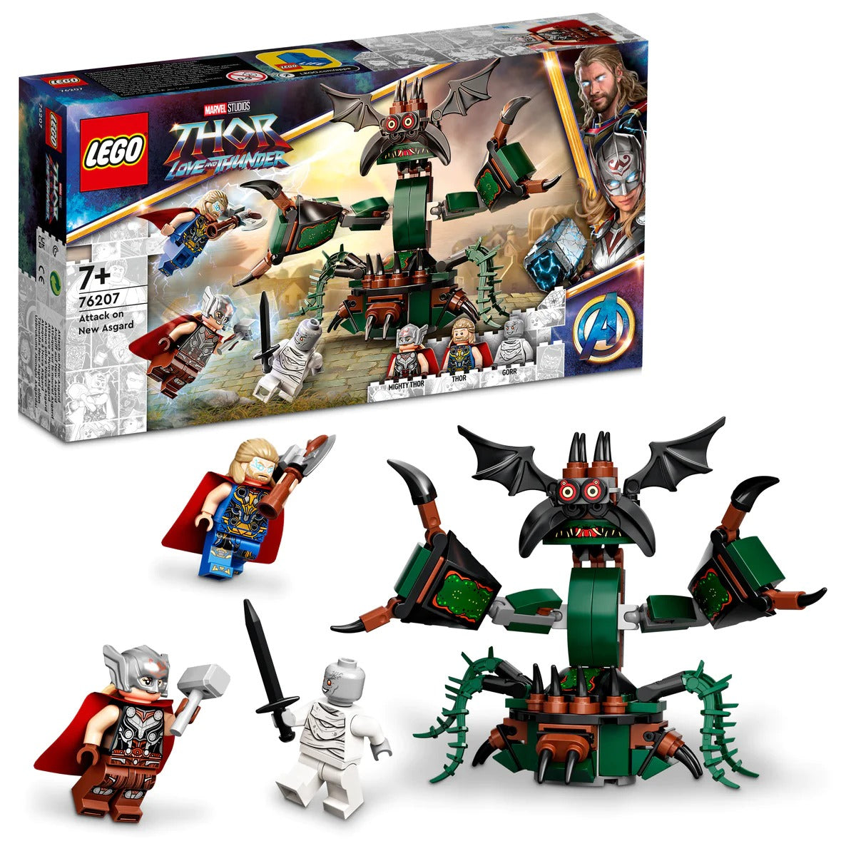 LEGO MARVEL ATTACK ON NEW ASGARD