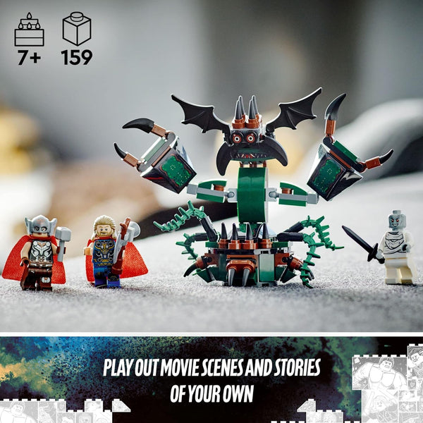 LEGO MARVEL ATTACK ON NEW ASGARD