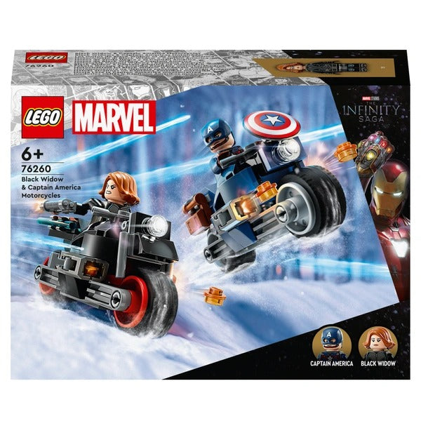 Black Widow & Captain America Motorcycles (76260)