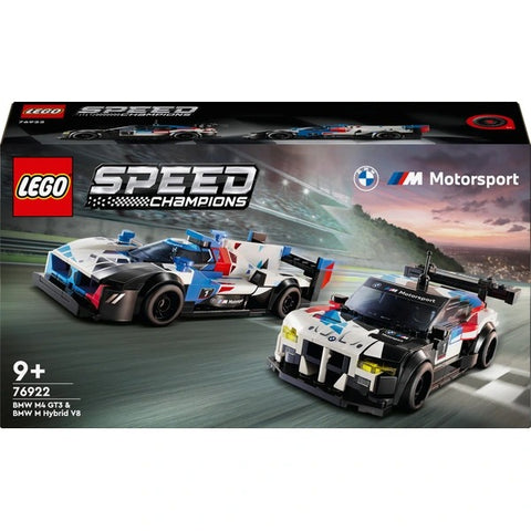 LEGO SPEED CHAMPIONS BMW M4 GT3 & BMW M HYBRID V8 RACE CARS