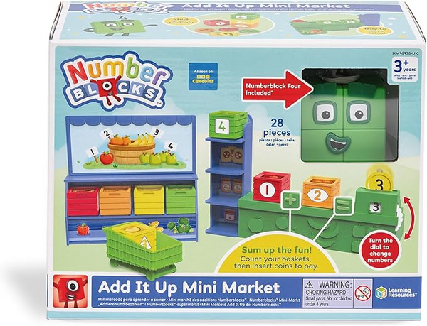 NUMBERBLOCKS ADD IT UP MINI MARKET