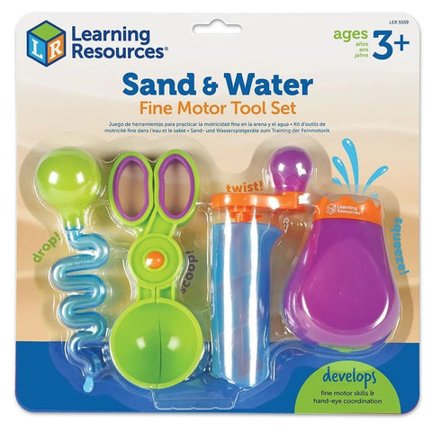 SAND & WATER FINE MOTOR TOOL SET