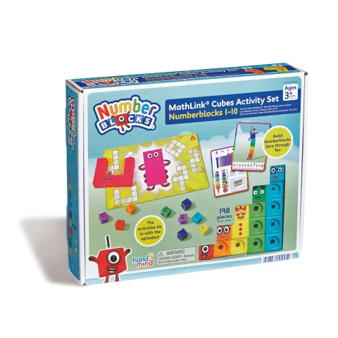 MATHLINK CUBES NUMBERBLOCK 1-10 ACT SET