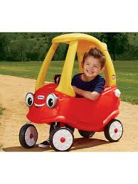 LITTLE TIKES COSY COUPE - RED/YELLOW