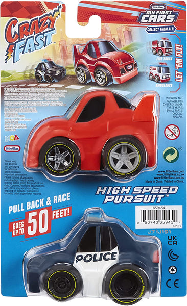 LITTLE TIKES CRAZY FAST CARS 2PK - HIGH SPEED