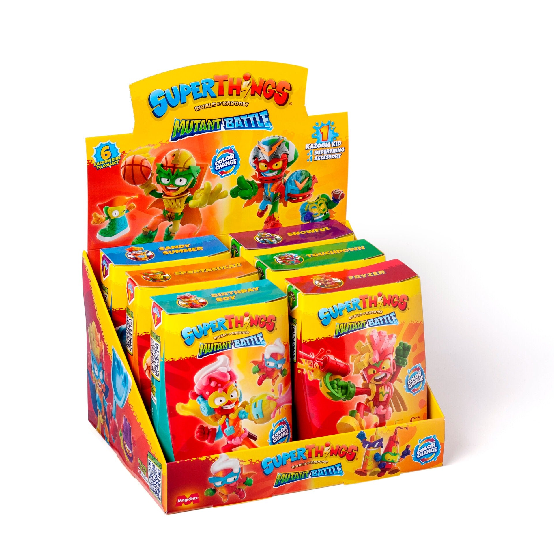 SuperThings Kazoom Kids Battle Sand and Surprise Set, 16 Sets