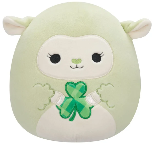 SQUISHMALLOW GREEN LAMB SHAMROCK
