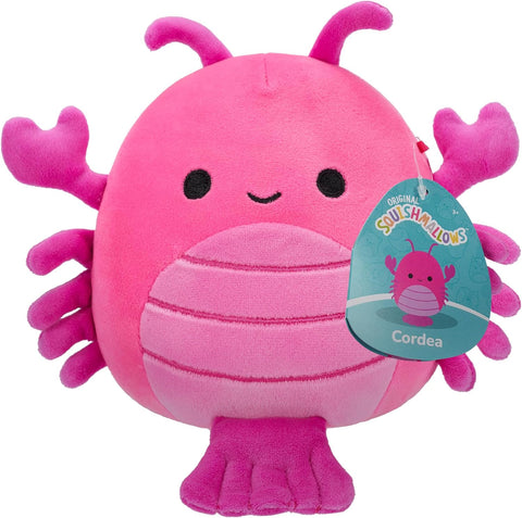 7.5" SQUISHMALLOWS - CORDEA THE PINK LOBSTER