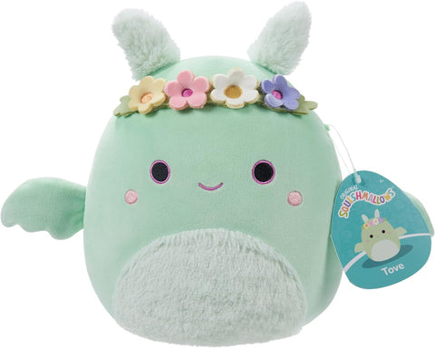 7.5" SQUISHMALLOWS - TOVE THE MINT GREEN MOTHMAN