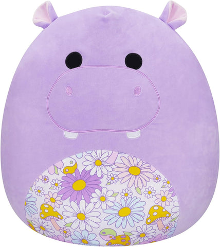 7.5 SQUISHMALLOWS - HANNA THE HIPPO WITH FLORAL BELLY