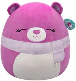 20" SQUISHMALLOW CRISANTA PURPLE BEAR