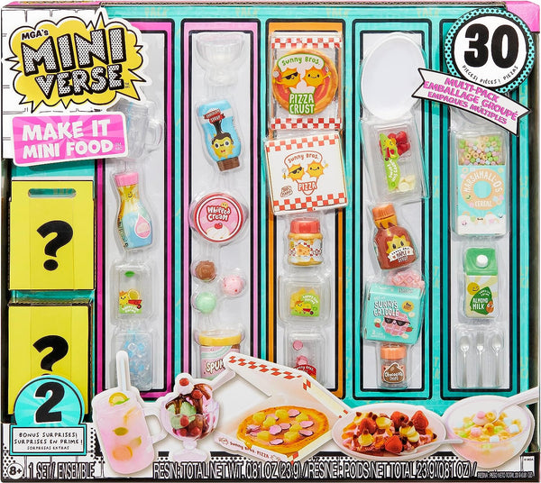 MINIVERSE MAKE IT MINI FOOD 30 PIECE MULTIPACK