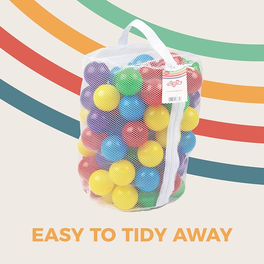 100 Playballs in Net