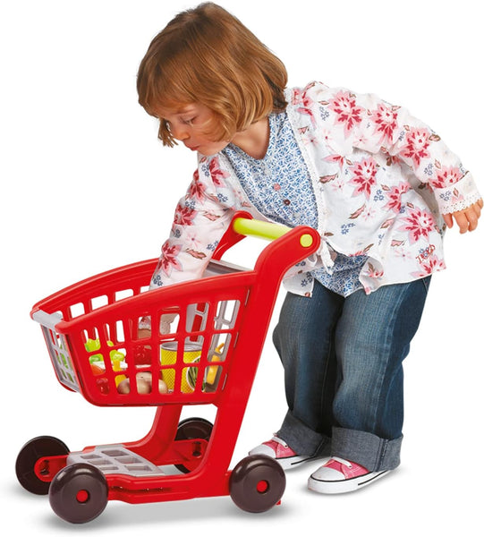 SUPERMARKET TROLLEY & CASH REGISTER