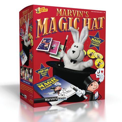 MARVINS MAGIC RABBIT AND HAT